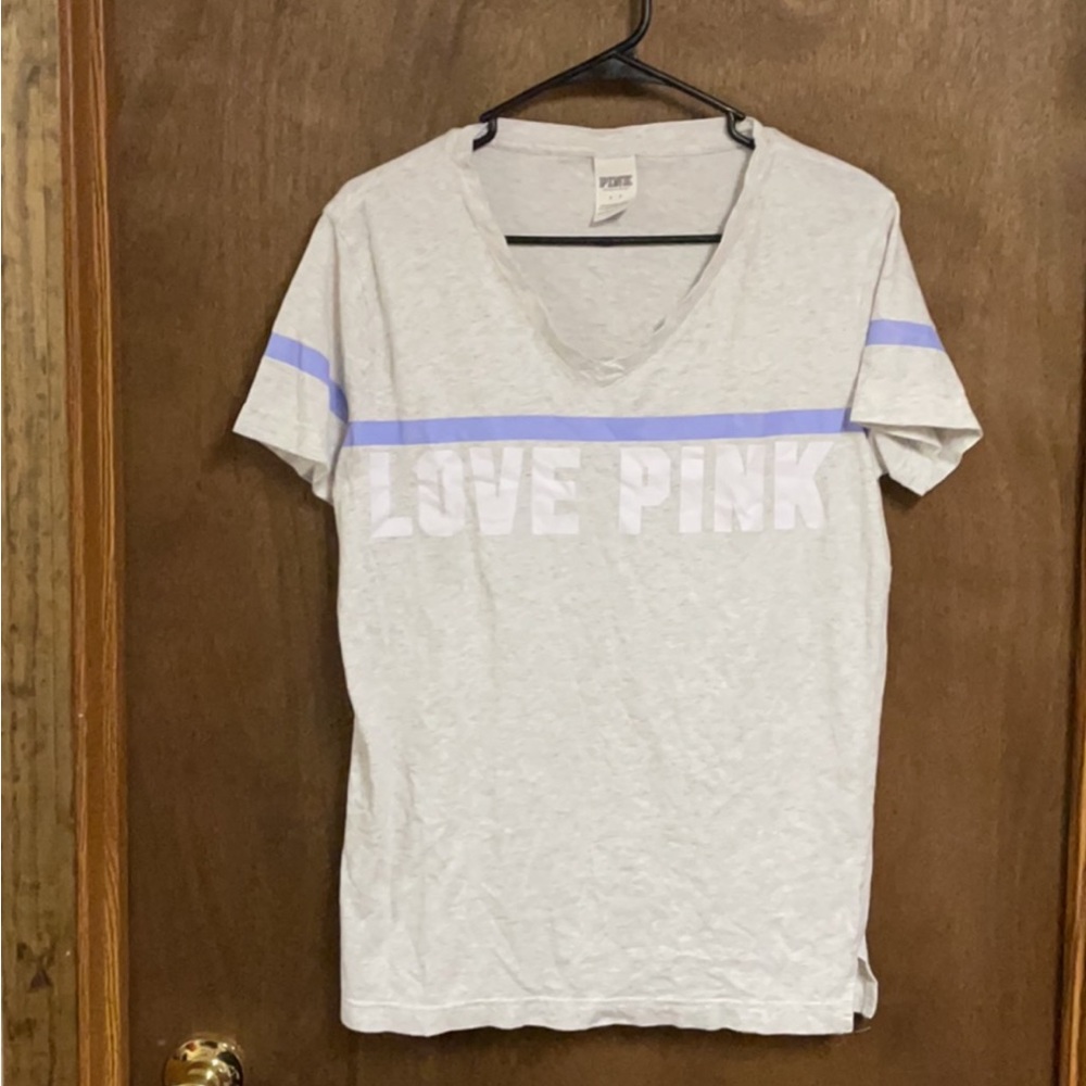 Victorias Secret Pink Short‎ Sleeve Shirt Small